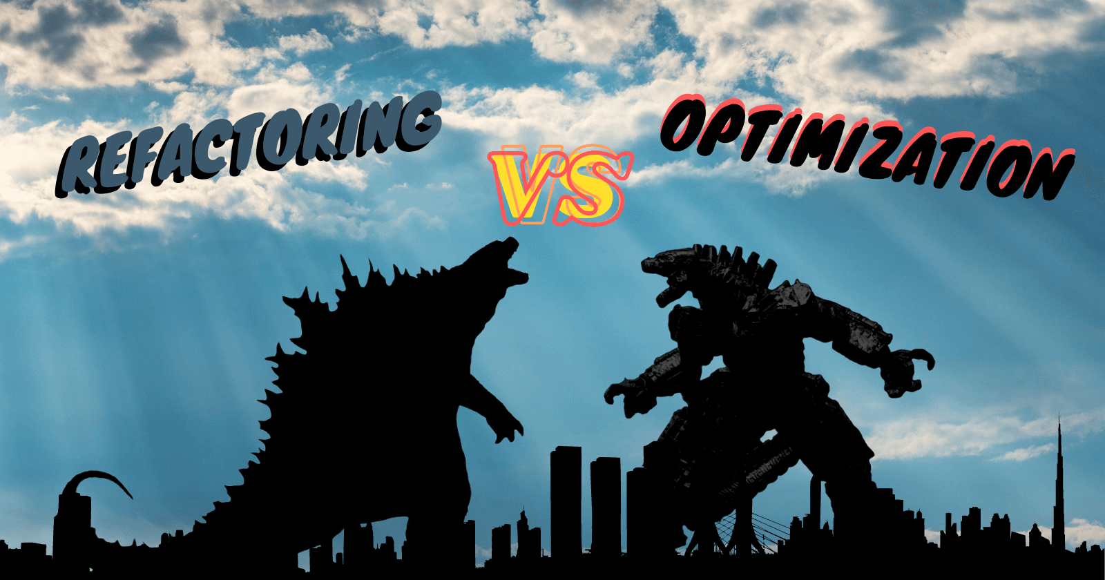 Refactoring vs. Optimization